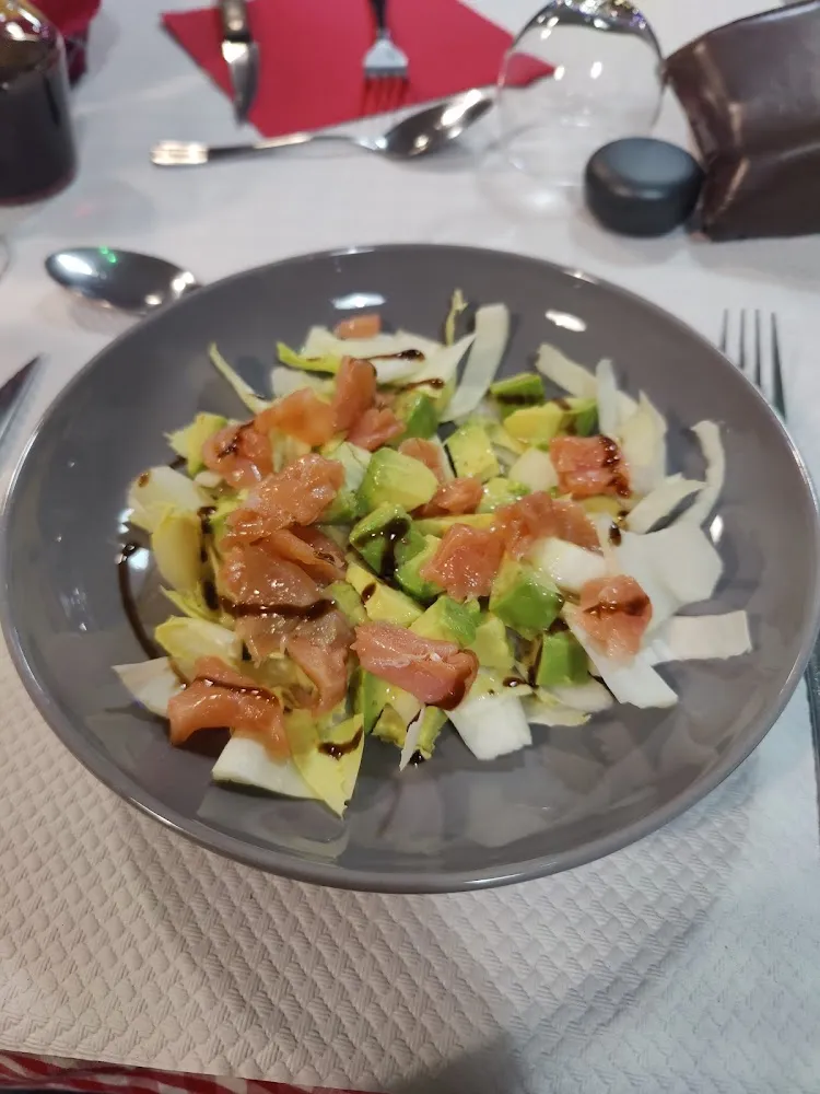 Salade Avocado Zalm Prei